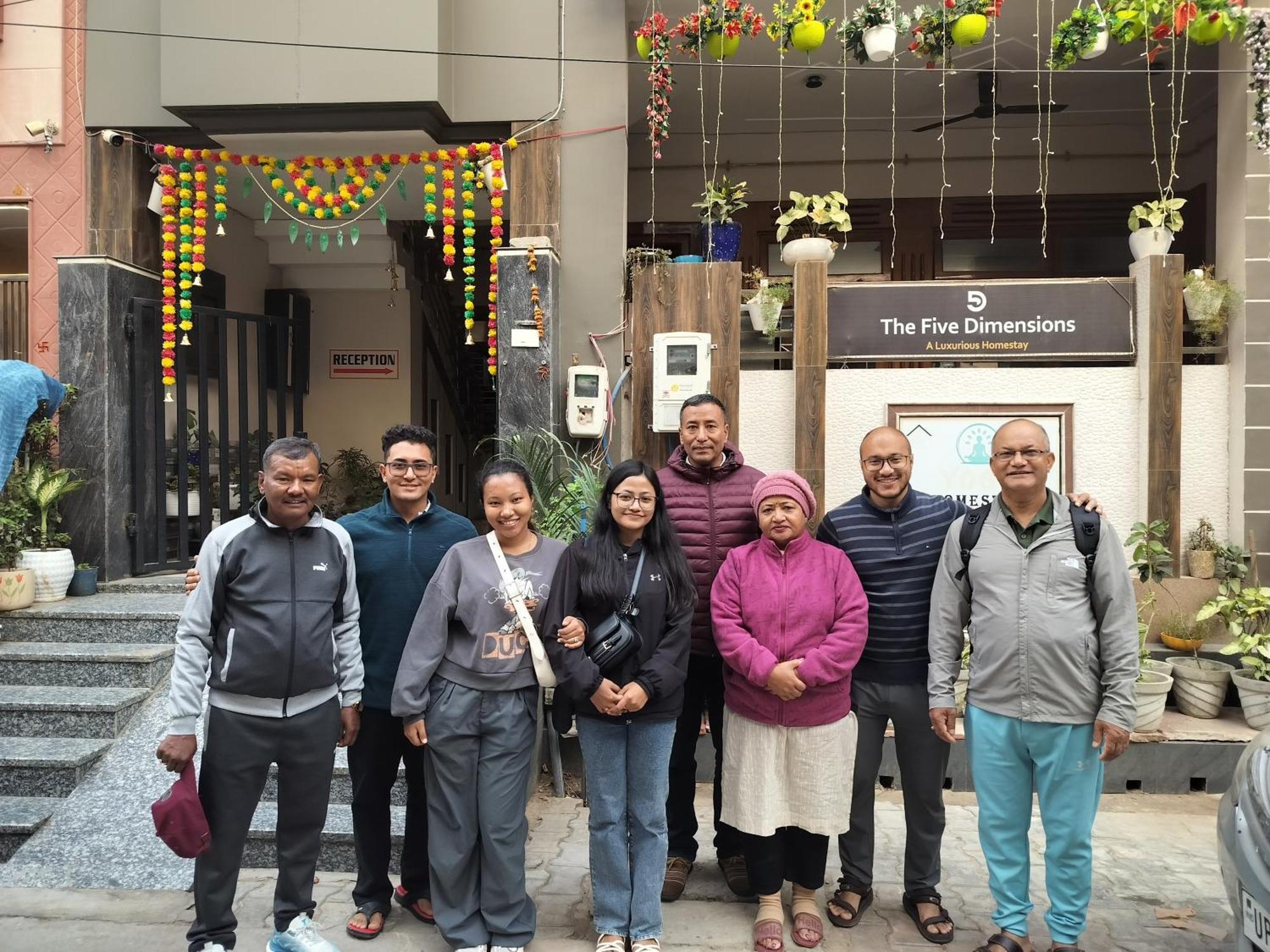 The Five Dimension Apartment Agra  Bagian luar foto
