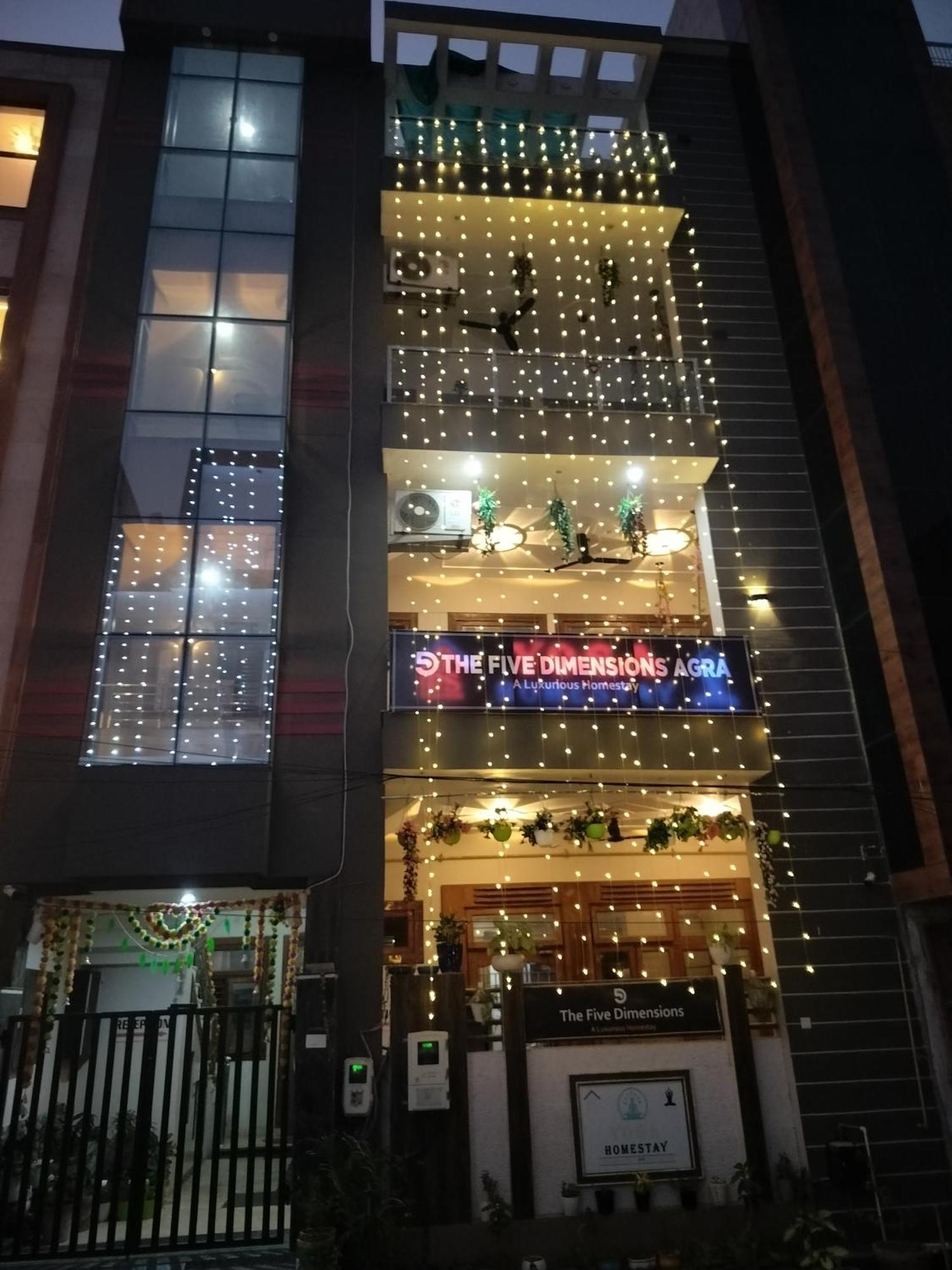 The Five Dimension Apartment Agra  Bagian luar foto